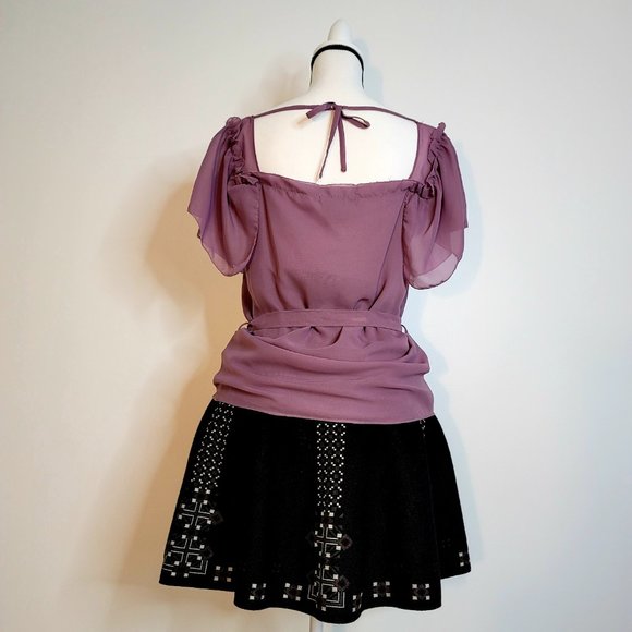 Charlotte Russe Chiffon Blouse - Picture 15 of 16